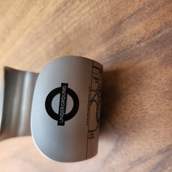 London Tube Metro Cuff Bracelet - By Design Hype Inc. - Picture 2 of 12